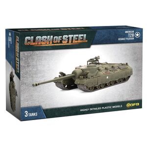 Clash of Steel: Tabletop Tank Battles - American T28 Assault Platoon